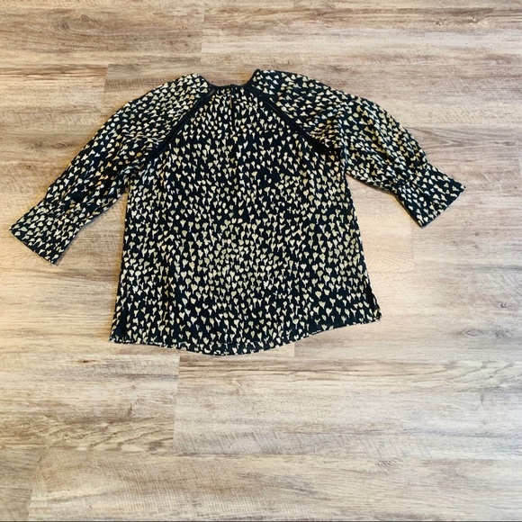 Reiss Reema disty printed blouse - Picture 6 of 10